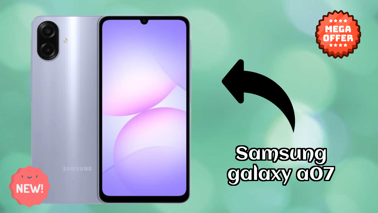 Samsung Galaxy A07 Display Technology: PLS LCD Review