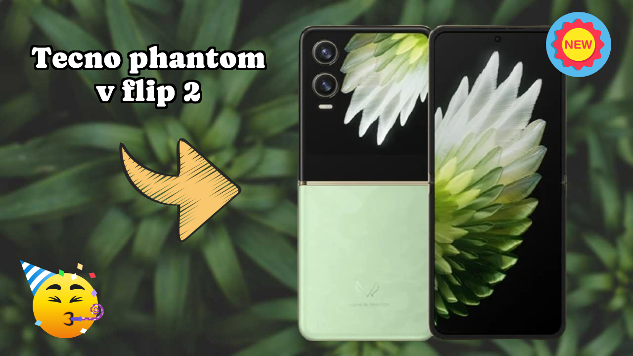 Tecno Phantom V Flip 2 at ₹54,998 - Complete Specifications