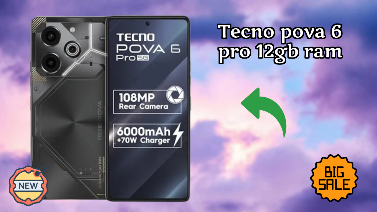 Tecno Pova 6 Pro 12GB RAM Display Technology: AMOLED Review