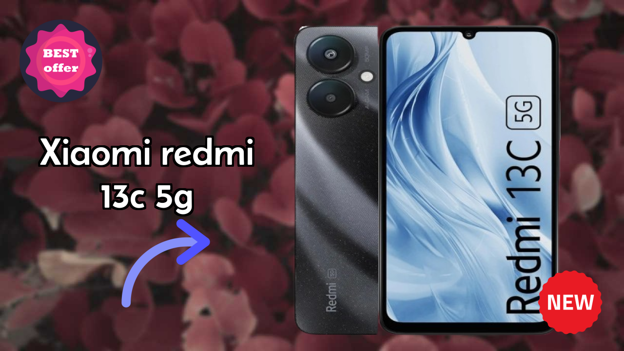 Xiaomi Redmi 13C 5G Battery Life: 5000 MAh Charging Speed