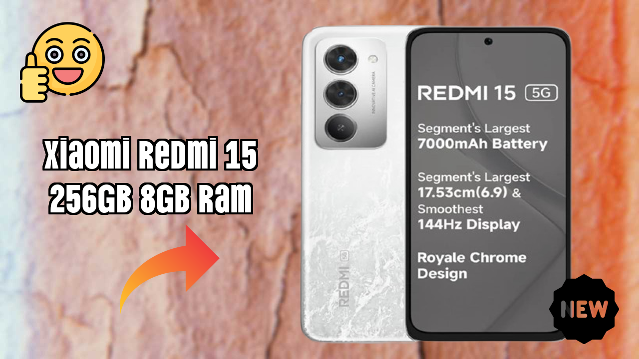 Xiaomi Redmi 15 256GB 8GB RAM Camera Quality: 50 MP Rear Camera Low Light