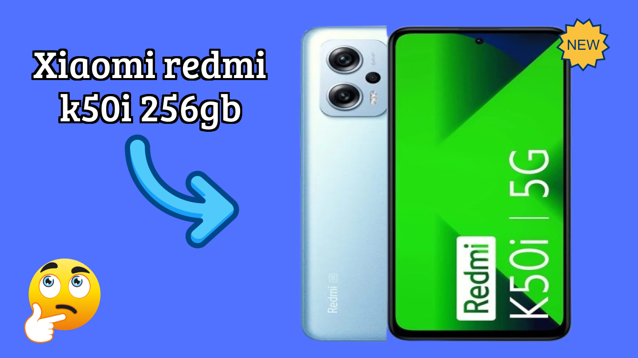 Xiaomi Redmi K50i 256GB at ₹21,999 - Complete Specifications